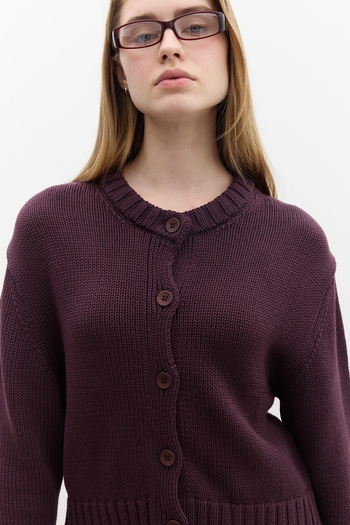 Manuka Morus Cotton Knitwear Cardigan