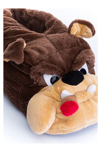 Twigy Brown Men's House Slippers Tw Bulldog