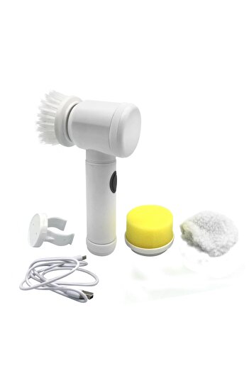 Zenorius Perie Electrică Magic Brush 5 în 1 – Curățare Universală pentru Bucătărie și Baie