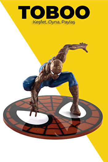 shop The Amazing Spider-Man Collectible Figure - Diorama Stand with Spider Logo