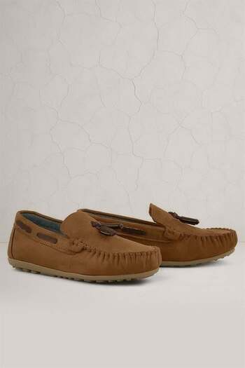 Rakerplus Tan Brown Boy's Loafer Παπούτσια