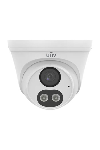 Uniview Cameră IP ColorHunter Dual-Light 4MP, obiectiv de 2.8mm, IR 30m, WL 30m, card SD - UNV IPC3614LB-AF28K-DL