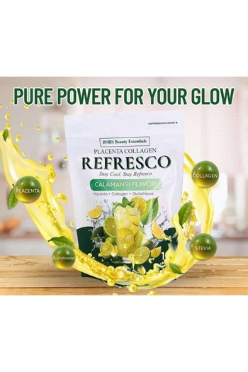 BMRS Placenta Collagen Calamansi Flavor Refresco Drink