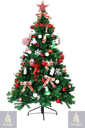 Winterfest Yılbaşı Çam Ağacı Gür Dal Demir Ayaklı Demir Gövdeli Yeni Ürün ( 150 Cm 330 Dal )