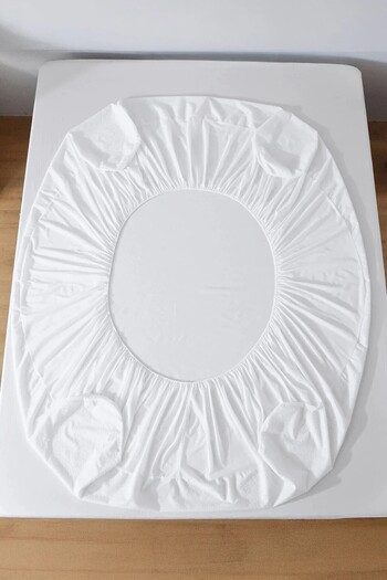 LADYNİL Protector de saltea 100% rezistent la lichide din bumbac dublu pat simplu 100x200, 160x200, 180x200
