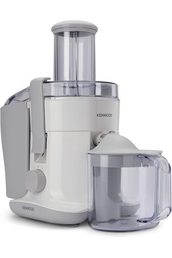 Kenwood 700W Juicer JE680 with 75mm Wide Feed Tube, 2 Speeds, Juice Jug & Pulp Container