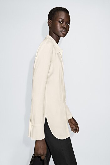 Massimo Dutti fluid fitted shirt