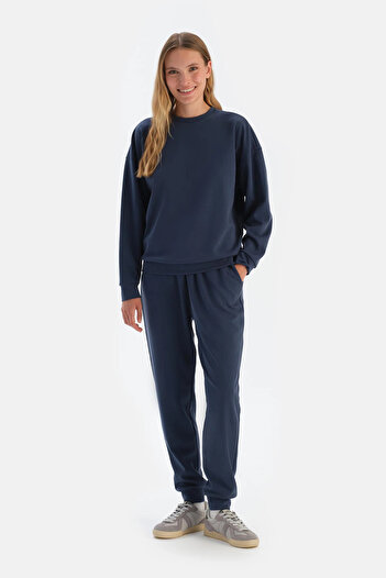 Dagi Lacivert Jogger Paça Modal Pantolon