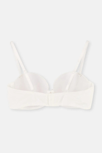 Dagi Ecru Underwire pánt nélküli Push Up melltartó