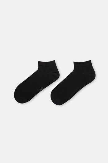 Dagi Black Bamboo Booties Men's Socks