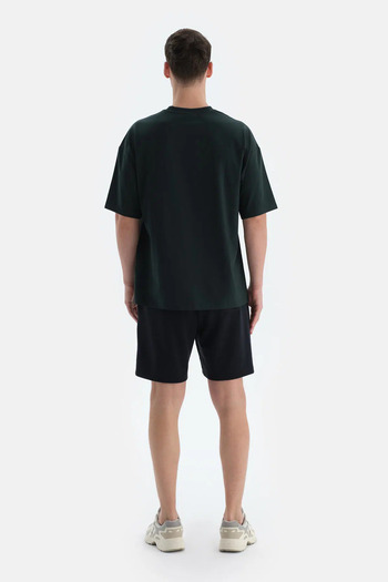 Dagi Black Men's Modal Blended Striped Shorts