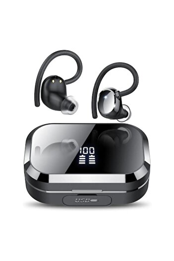 OEM Căști sport TWS Bluetooth 5.4 cu cârlig pentru ureche, Control Tactil
