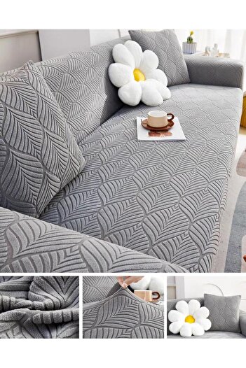 EJMEL Jakar Sofa Cover Sofa Bed Cover Sofa Slipcover 3-Seater Stretchable Elastic Quality Stain-Resistant