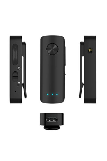 Rotixfy Car Auto Auxiliary Adaptor, Portable, Hands-Free 2 in 1, Wireless 5.0, Audio Transmitter and Receive