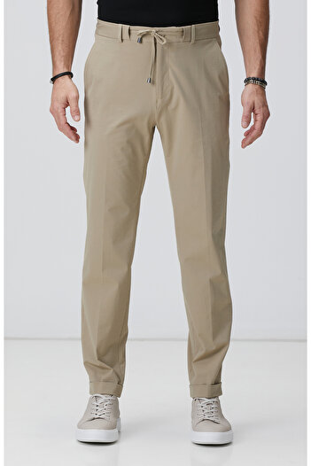 Network N-Tech Bej Pantolon