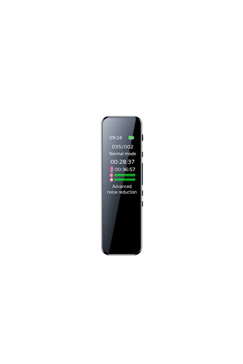 Rotixfy Professional Recorder – HD Voice Recording, Noise Reduction, IPS Color Screen, 16GB, Metal