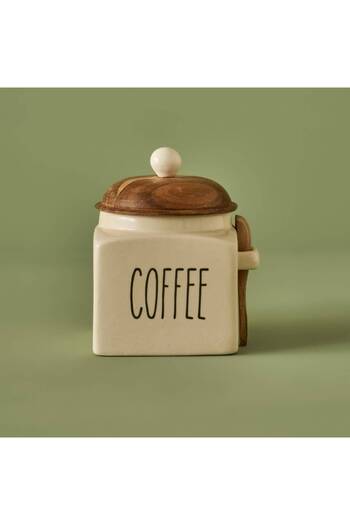 Bella Maison Koffi Ceramic Jar Cream (800 ml)