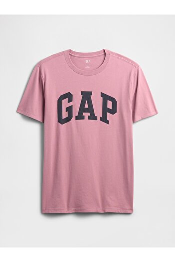 GAP Erkek Pembe Everyday Soft Logo T-Shirt