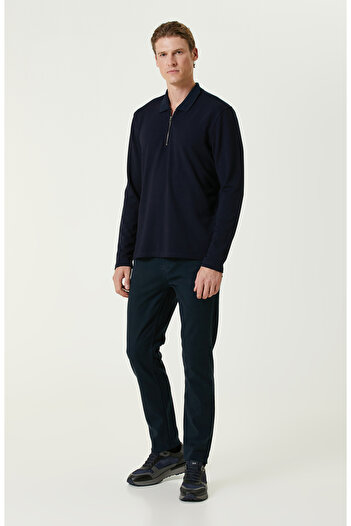 Network Lacivert Sweatshirt