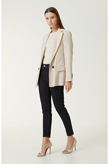 Network Bej Blazer Ceket