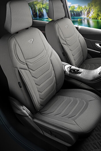 Panda Kılıf Panda Manavgat Series Lakos Fabric Car Seat Cover - Full Set
