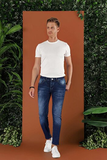 Efor Denim Pnt 111 Koyu Mavi Jean Pantolon