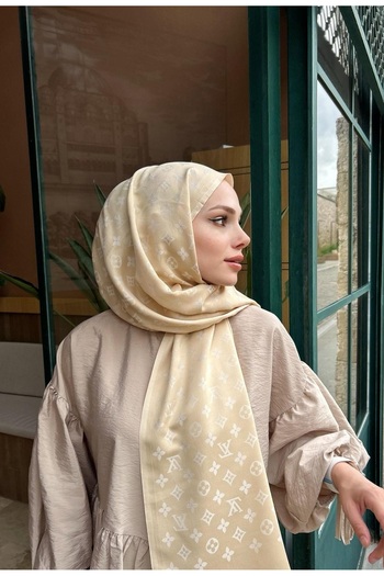white stars ŞAL DUBLU FATA G PATTERN
