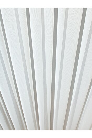 Perle Transparent Eco Bamboo Tulle Curtain |   No Ironing Required |   Extrafoam Drawstring |   Most Preferred