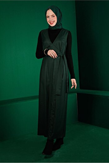 Alvina GILET WITH BINDING DETAIL 43318