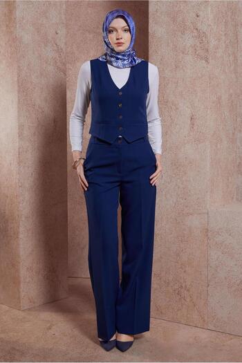 Alvina 44455 Model Vest Trousers Set