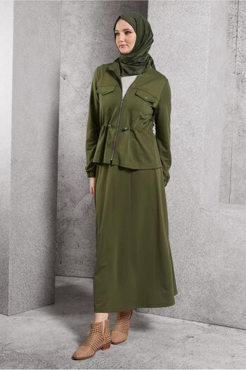 Alvina Skirted Tracksuit Set - 45097
