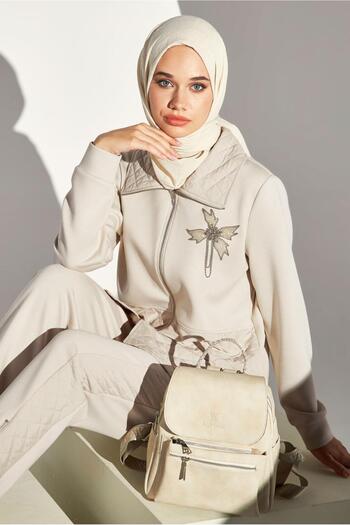 Alvina Quilted Pants Tracksuit Suit 45036