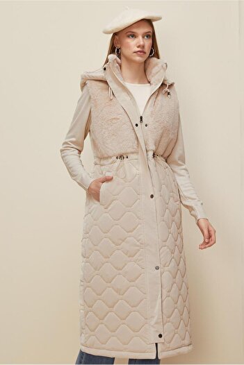 Alvina Fur Detailled Vest 90598