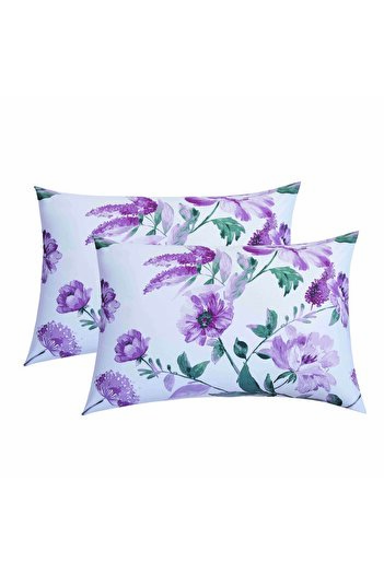 Bee Home HG Peony Pink | 12-Piece Double Cotton Duvet Cover Set
