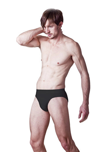 Dono Ανδρικό Μαύρο Lycra Γραπτό Kom Slip 1140
