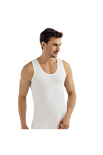 Şahinler E002 Men's 100% Cotton Strappy Undershirt