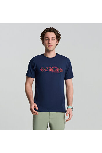 Columbia Csc Branded Peaks Men's Short Sleeve T-Shirt