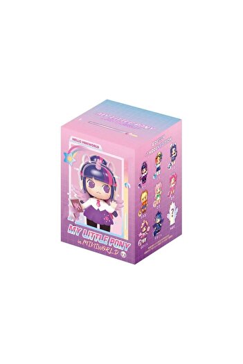 Choice random 1pcs My Little Pony Blind Box Twi Anime Figure Dashie Figures Q Version Model Pvc Statue Coll