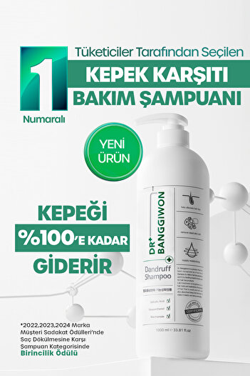 DR BANGGIWON 1000 ml Anti Dandruff - Clinic Hair Care Shampoo with Dandruff and Itching