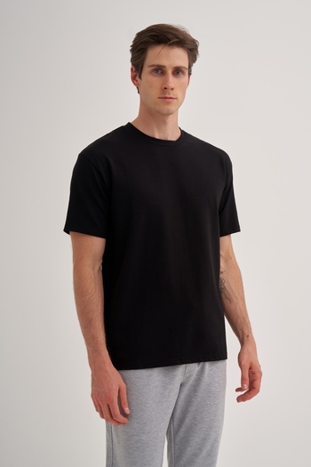 Cazador Άνετο μπλουζάκι Relax Fit Crew Neck Lycra