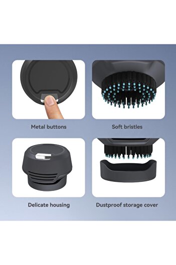 NALACAL Electric Dandruff Comb | 2 Modes, Strong Suction, Gentle Massage, for Hair & Pets (