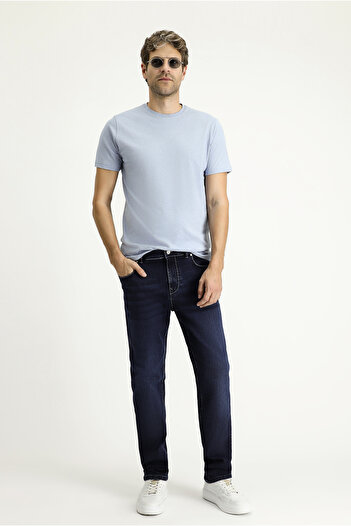 Kiğılı Lycra Regular Fit Denim Trousers