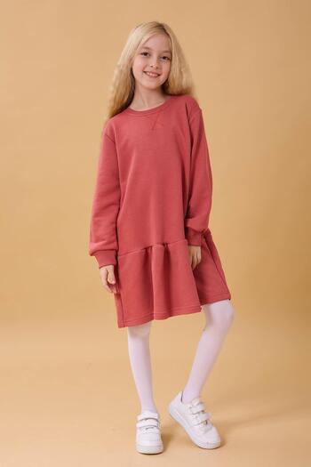 Perendi Εποχιακό φόρεμα για κορίτσια Dusty Rose