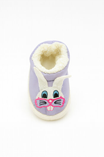Shoebuo Bebek Çocuk Figürlü Panduf Kaymaz Tabanlı Sevimli Ev Botu Ev Ayakkabısı