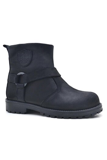 Rakerplus Chiron Genuine Leather Zippered Winter Children's Boots