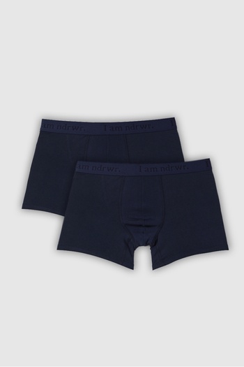 Woody Συσκευασία 2 ανδρικών Boxer-Ndg - 187-Navy Blue