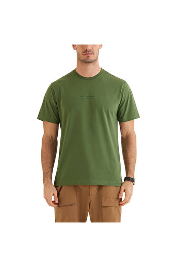 Columbia CSC Bar Split Graphic Pattern Men's T-shirt - Short Sleeve