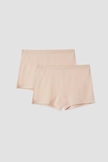 Woody Γυναικείο Boxer-Ndd 2 τεμαχίων - 201-Salmon