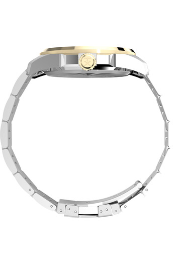 Timex Essex Day and Date 45mm Stainless Steel Bracelet Watch