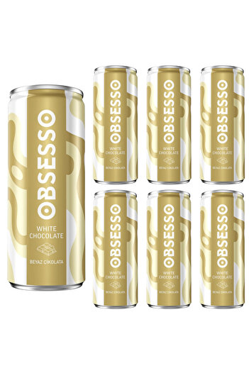 OBSESSO Iced Whıte Chocolate Mocha 250 Ml - 6 Adet